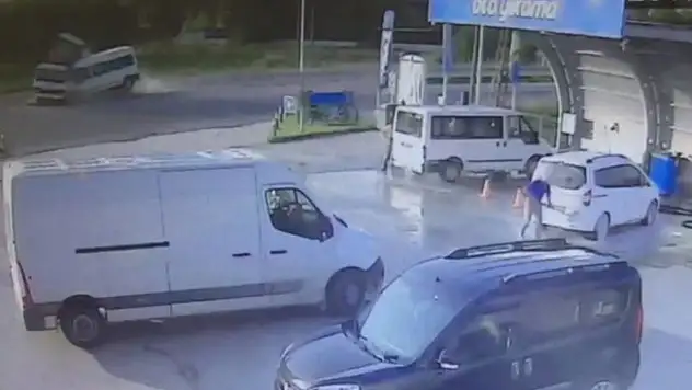 Ölümlü trafik kazasının, kaza anı kamera görüntüleri ortaya çıktı