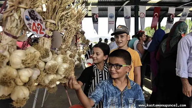 Taşköprü'de En İyi Sarımsak, Buzağı ve Kuzu Yarışmaları düzenlendi