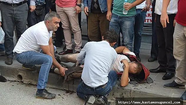 Cadde ortasında silahlı kavga: 1 yaralı