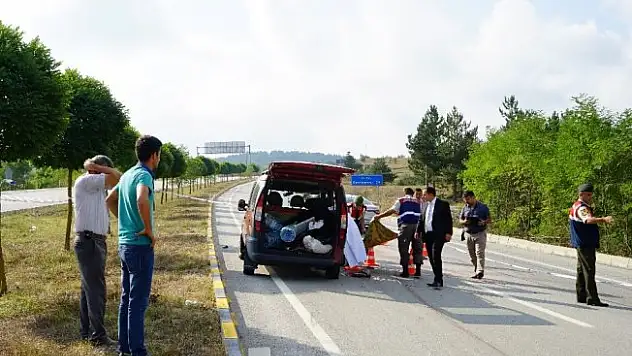 Kazada 60 metre sürüklenen kadın hayatını kaybetti