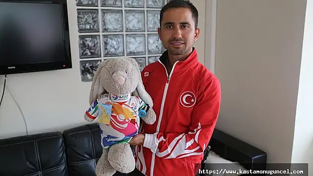 Dünya Oryantiring Günü maskotu 'Wody' Kastamonu'da