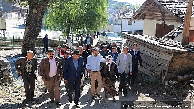 Kaymakam Pişkin köyleri ziyaret etti