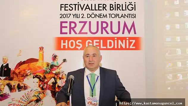 Uluslararası Festivaller Birliği Erzurum'da toplandı