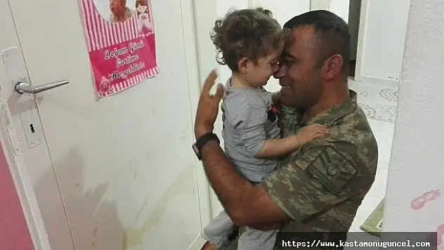 2 aydır göremediği babasına kavuştu, Türkiye'yi ağlattı