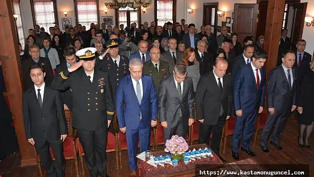 Büyük Önder Atatürk İnebolu'da anıldı