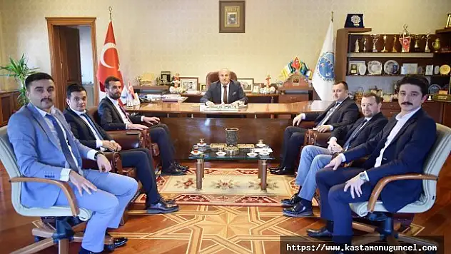 Çatalzeytinliler Derneği'nden Arslan'ı ziyaret