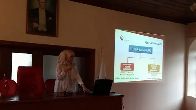 Daday'da 'Kadına Şiddet' anlatıldı
