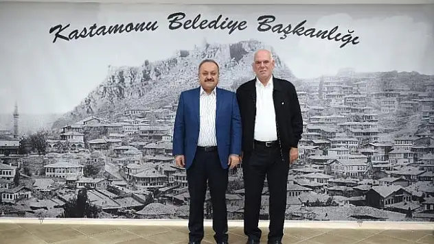Hentbol Federasyon Başkanı Bilal Eyüboğlu, Başkan Babaş'ı ziyaret etti