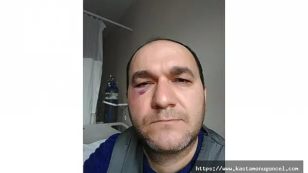 Otobüs şoförü ve muavini tarafından darp edildiğini iddia etti