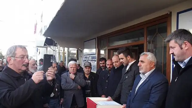 Çatalzeytin'de 'Kudüs'e  Hayır' Basın Açıklaması