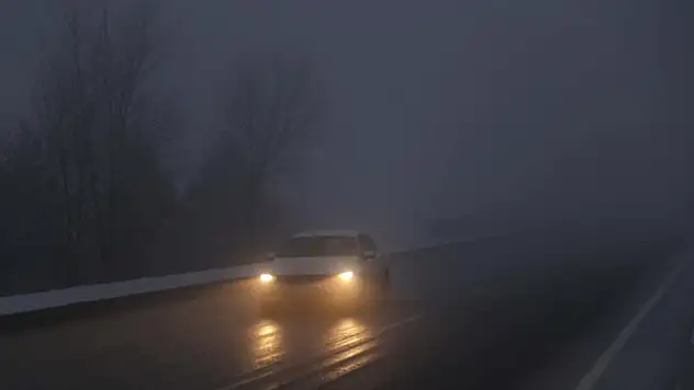 Ilgaz Dağı'nda  sis ve kar etkili oluyor