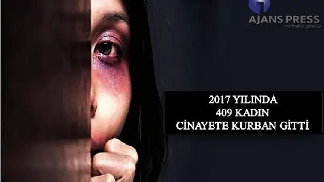 2017 yılında 409 kadın cinayete kurban gitti