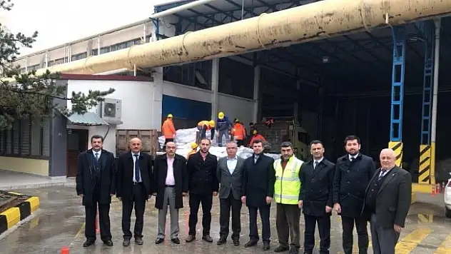 AK Parti Merkez ilçe Başkanı Özdemir, SFC Entegre'ye ziyaret etti