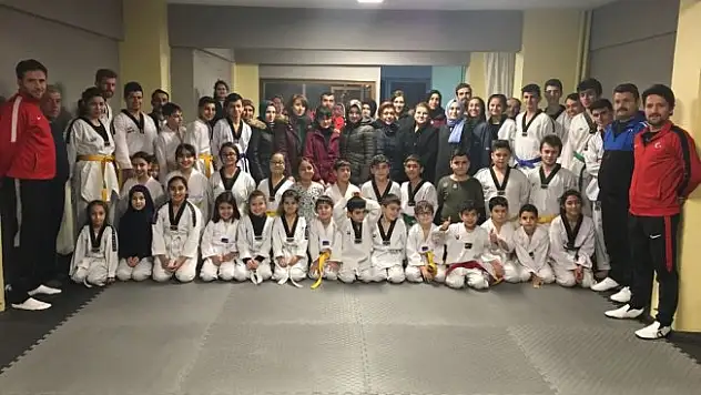 Erişen Spor Kulübü'nde kuşak sınav heyecanı!