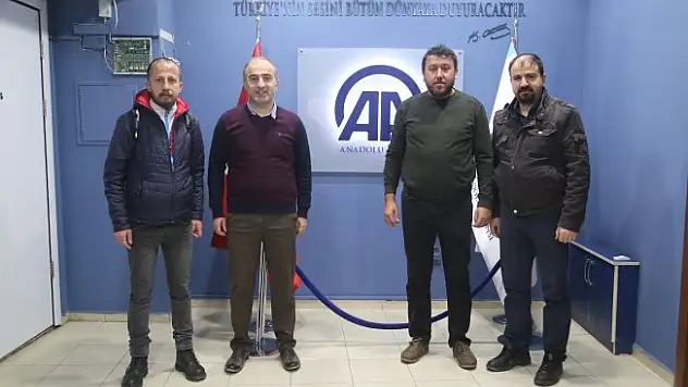 KGC'den AA'ya ziyaret