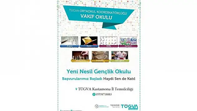TÜGVA'dan Vakıf Okulu Projesi