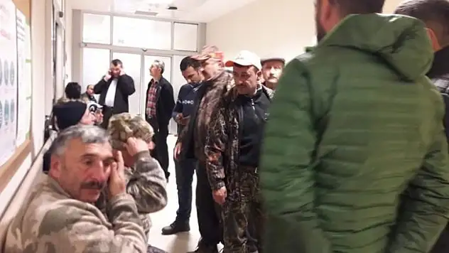 Av esnasında kalp krizi geçirdi