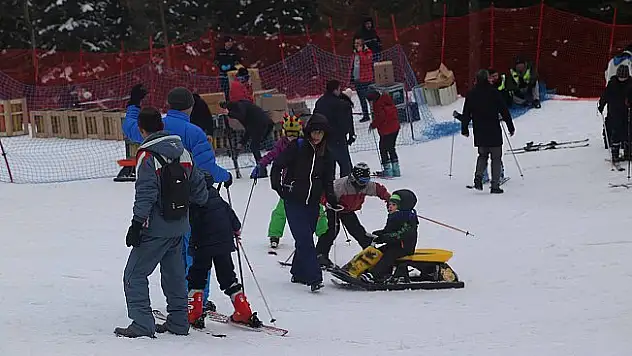 Ilgaz'da sömestir tatilinin son gün yoğunluğu