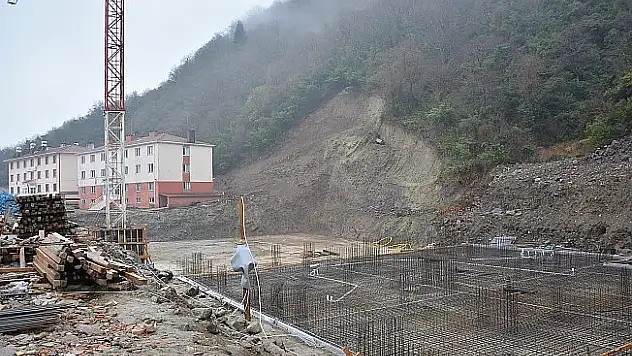 İnebolu'da heyelan tehlikesi