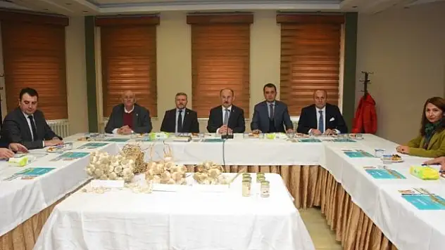 Taşköprü sarımsağının sorunları ve çözüm önerileri masaya yatırıldı