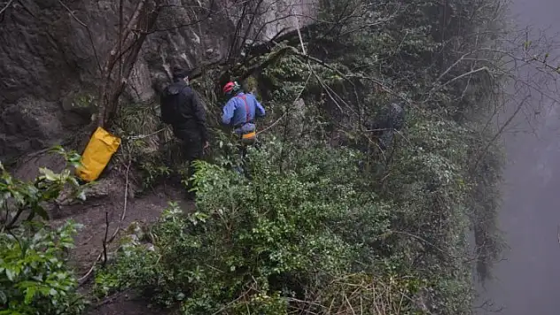 Dağlı Kuylucu Mağarası'nda 2 gün kamp yaptılar