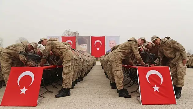 Kastamonu'da uzman erbaşlar yemin etti