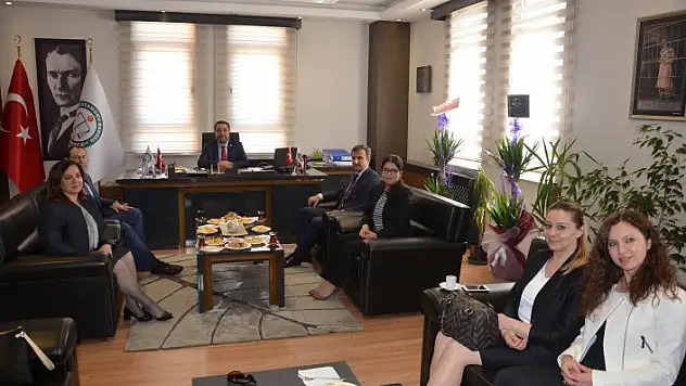 Adalet Komisyonu Başkanlığı'ndan Baro Başkanlığına ziyaret