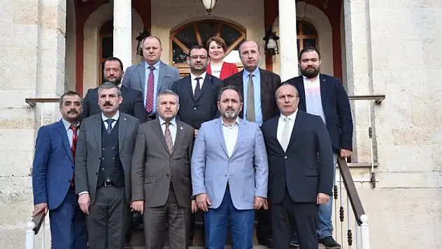 Ak Parti heyeti Taşköprü Kent Müzesi'ni ziyaret etti