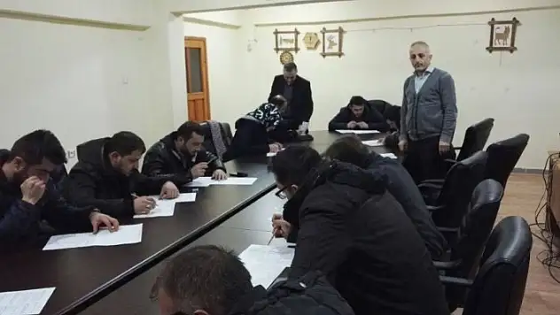 Avcı Eğitim kursunu tamamlayanlara sertifikaları verildi