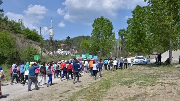 Hanönü'de obezite ile mücadele yürüyüşü düzenlendi