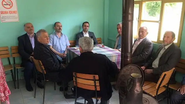 Kaymakam Altun vatandaşlarla bir araya geldi