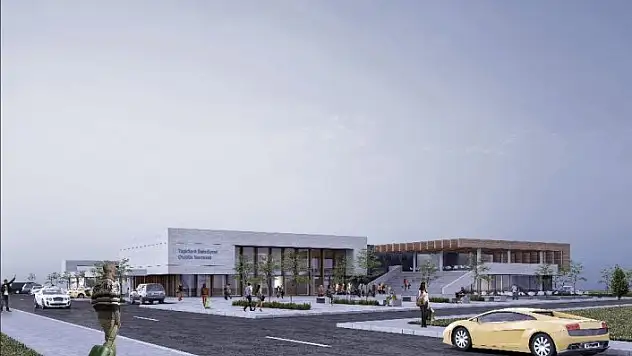 Şehirlerarası Otobüs Terminali İnşaatı hızla tamamlanıyor