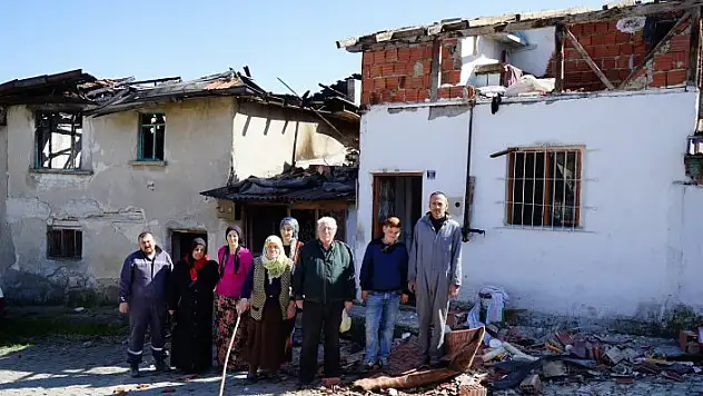 Yangınzede aile yardım bekliyor