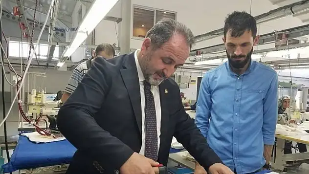 AK Parti Milletvekili Demir, OSB'yi ziyaret etti