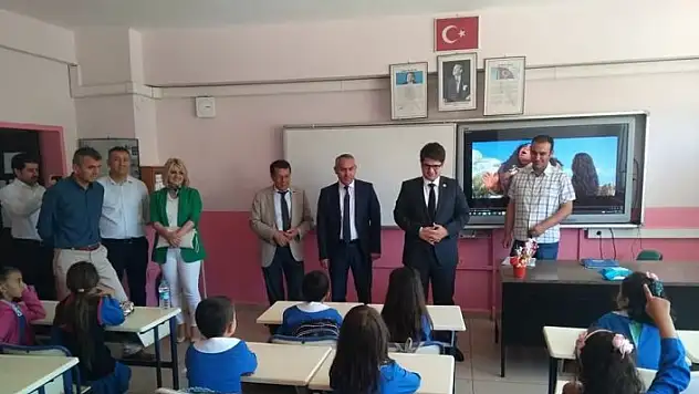 Daday'da öğrenciler karnelerini aldı