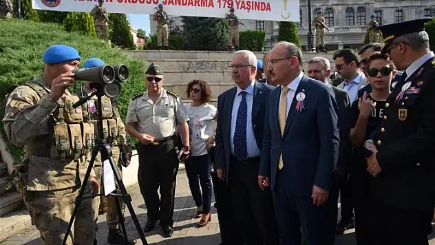 Jandarmanın kuruluşunun 179. yıldönümü coşkuyla kutlandı