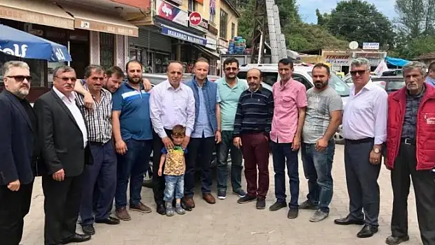 Vatandaşlar MHP'li Maşalacı'ya yoğun ilgi gösterdi