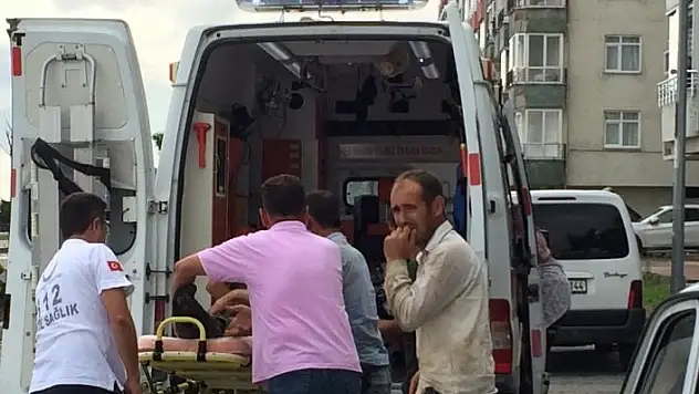 Elektrik akımına kapılan işçi ağır yaralandı