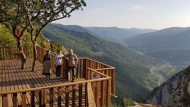 Valla Kanyonu &quotseyir terası&quot tamamlandı