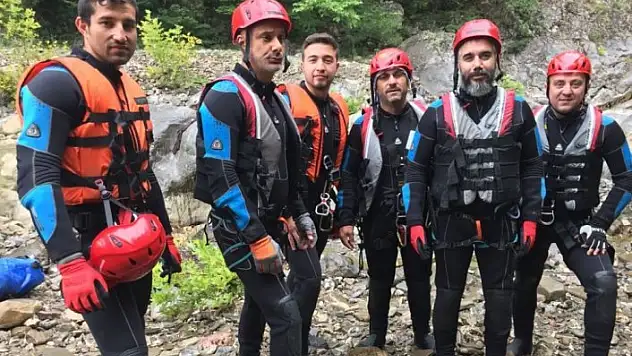 Valla Kanyonu'nda belgesel çekimi