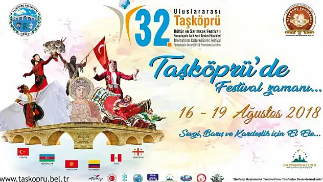 Taşköprü festivale hazır!