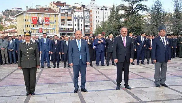 Kastamonu'da 19 Eylül Gaziler Günü törenle kutlandı