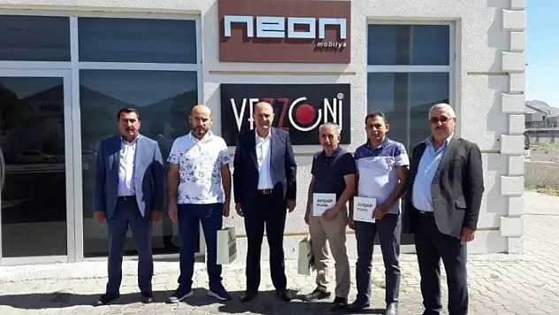 KATSO heyeti, Kayseri'de esnafları Ahşap Fuarına davet etti