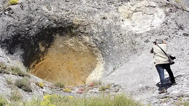 Kazan kayası, kışın yaban hayvanlarının yazın turistlerin ilgi odağı