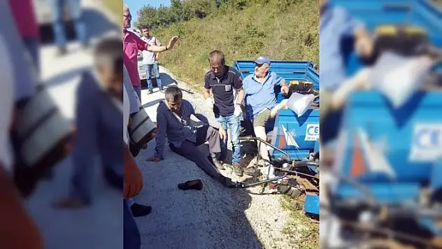 Patpat aracı devrildi: 3 yaralı