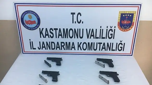 Jandarmadan silah kaçakçılığı operasyonu