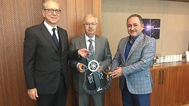 Köylü ve Demir, Çolakoğlu'nu ziyaret etti