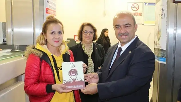 PTT'nin 178'inci kuruluş yıl dönümünde 178. kişi hediyesini aldı