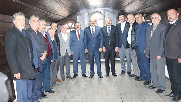 Belediye Başkanı Tahsin Babaş'tan Muhtarlara ziyaret