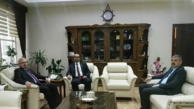 Köylü ve Ünlü, Başsavcı Uzun'u ziyaret etti